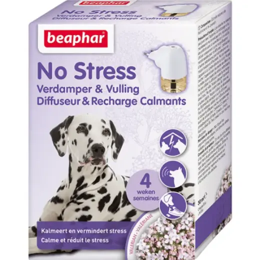 Nomierinošs līdzeklis suņiem : Beaphar NO STRESS STARTER PACK DOG 30ML NL/F