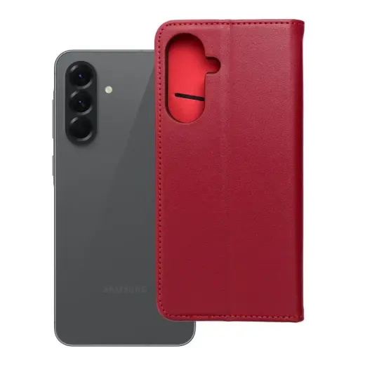 Smart Pro book type phone case for Samsung Galaxy A56 (A566) red