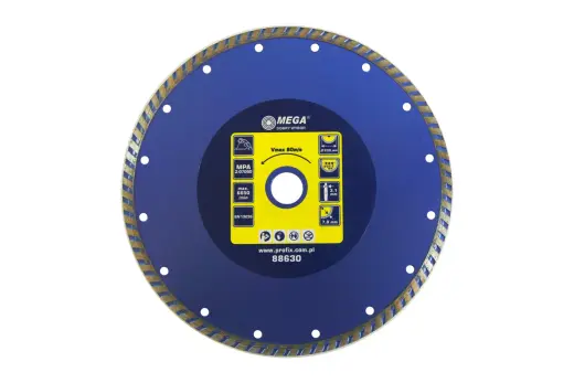 Dimanta disks BTR 230x22mm turbo Mega
