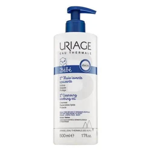 Uriage Bébé Attīrošā putojošā eļļa 1. attīrošā nomierinošā eļļa 500 ml