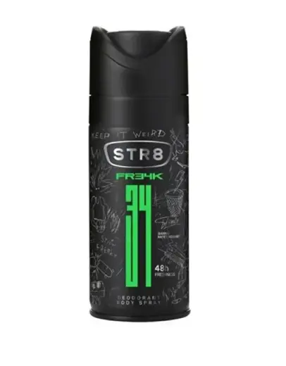 Str8 FR34K Deodorant - 150 Ml