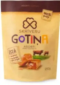 SKRĪVERU GOTIŅA assorti 250g