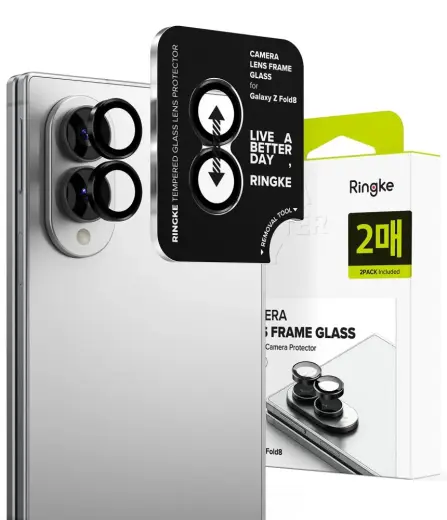 OSŁONA APARATU RINGKE CAMERA FRAME 2-PACK GALAXY Z FOLD 8 BLACK