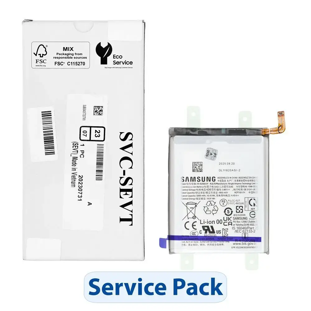 ServicePack Battery EB-BS908ABY for SAMSUNG S22 Ultra S908 GH82-27484A