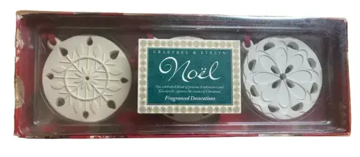 Set Trio, Crabtree & Evelyn, Christmas Decoration, Room Air Freshener, 3 pcs