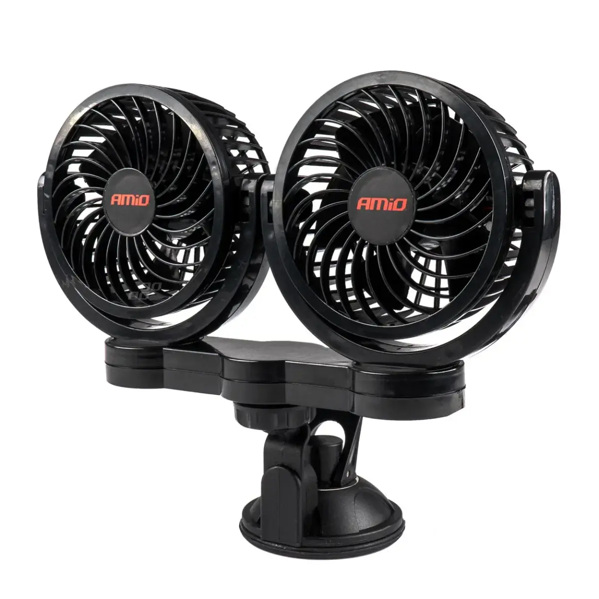 Car fan with suction 2x4" 12V