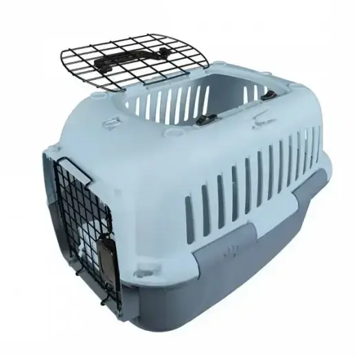 Transport cage M/L 49x32x32cm with metal doors