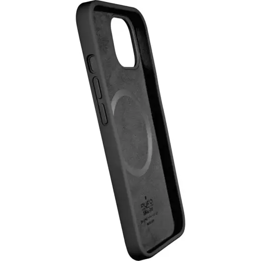 Puro Icon Mag MagSafe Silicone Case for iPhone 12 | 12 Pro - Black