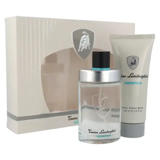 Set Tonino Lamborghini: Essenza, Eau De Toilette, For Men, 75 ml + Essenza, Hydrating, After-Shave Balm, 150 ml