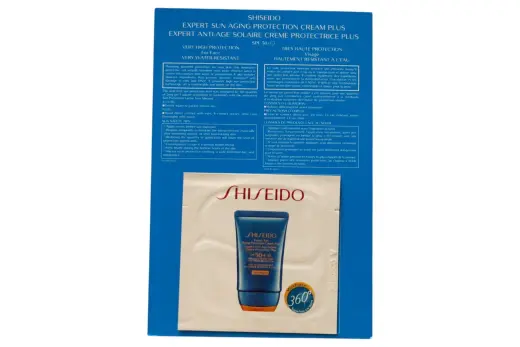 Shiseido, Expert, Sun Protection, Cream, For Face, SPF 50+, 2 ml *Sample
