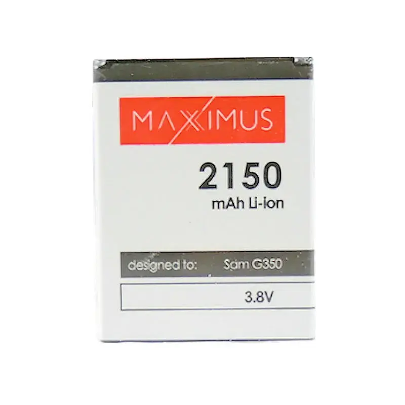 BAT MAXXIMUS SAM G350 CORE PLUS 2150 mAh  EB-B185BE
