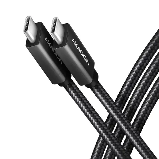 Axagon BUCM32-CM10AB duomenų perdavimo ir įkrovimo laidas | USB-C į USB-C