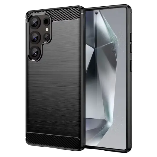 Carbon Case for Samsung Galaxy S25 Ultra black