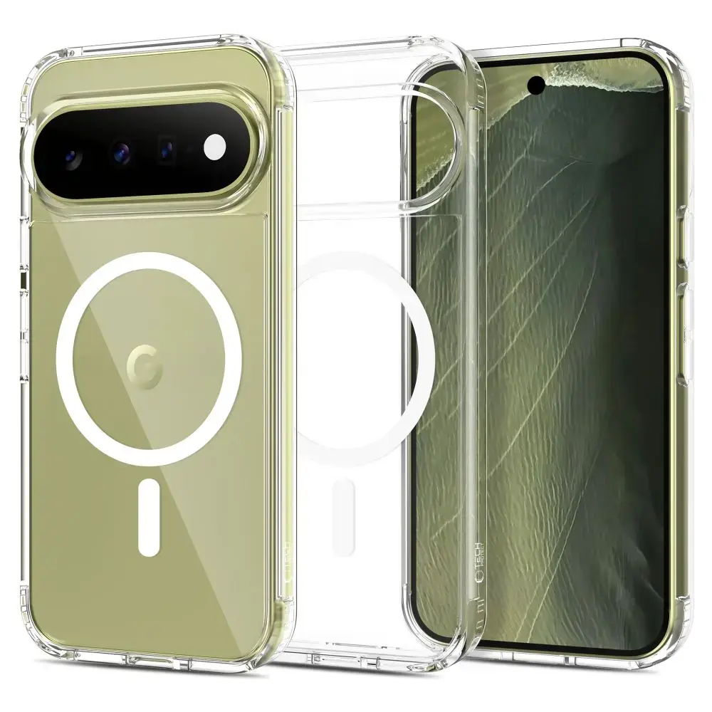 TECH-PROTECT FLEXAIR HYBRID MAGSAFE GOOGLE PIXEL 9 / 9 PRO / 10 / 10 PRO / 11 / 11 PRO CLEAR
