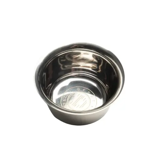Depot, Accessories No. 735, Steel, Metal Shaving Bowl, Silver