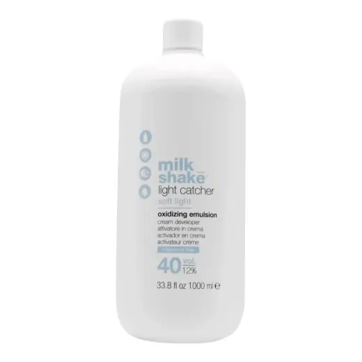 Milk Shake, Light Catcher, Lightening, Hair Oxidant Lotion, 12, 40 vol, 1000 ml