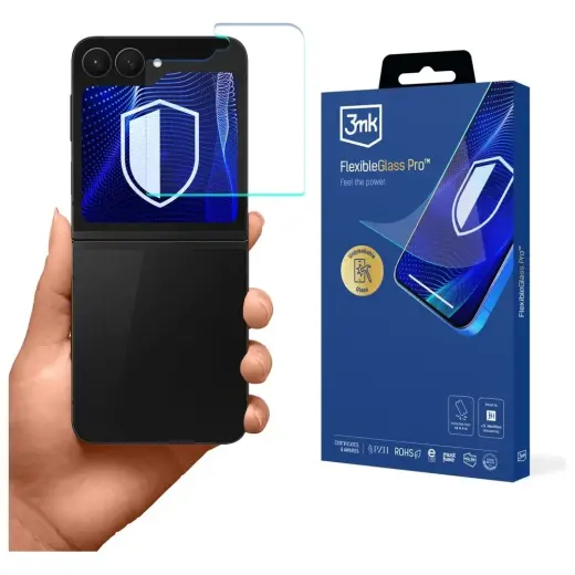 3MK FlexibleGlass Pro Hybrid Glass for Samsung Galaxy Z Flip6 / Z Flip7 FE