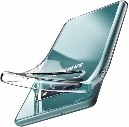 Fusion Ultra Back Case 0.3 mm Izturīgs Silikona Aizsargapvalks Priekš Samsung G970 Galaxy S10e Caurspīdīgs