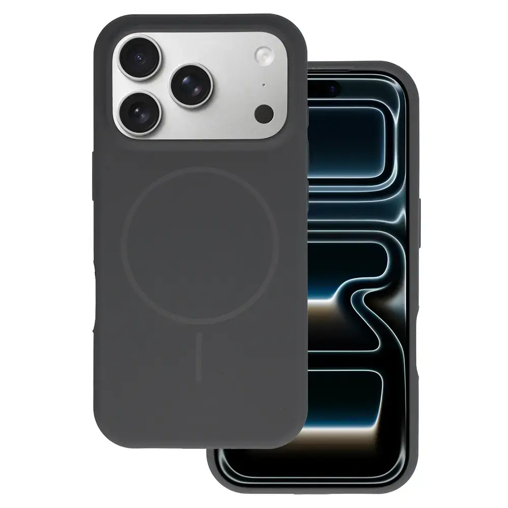 Magsafe Slim Silicone for Iphone 17 Pro Max graphite