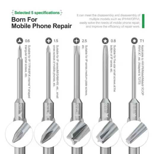 RL-725 6-in-1 Torque Screwdriver