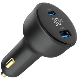 Gembird car charger | 30W | QC | USB-A | black