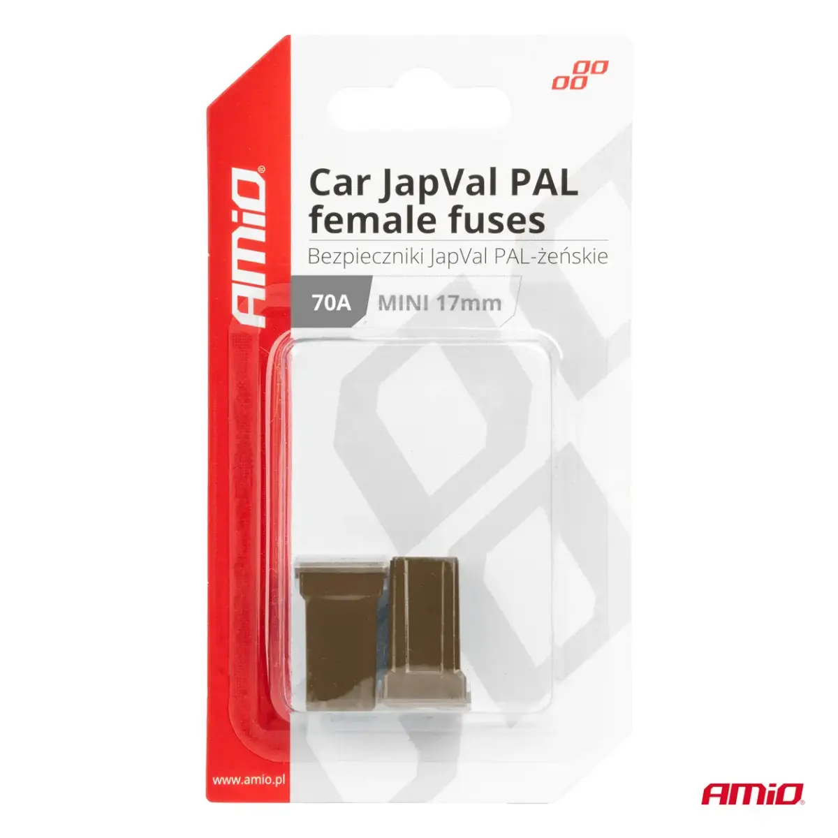Car JapVal PAL Female fuses 70A AMIO-03448