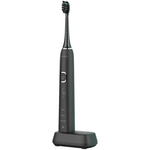 AENO Sonic Electric Toothbrush, DB4: Black, 9 scenarios, with 3D touch, wireless charging, 46000rpm, 40 days without charging, IPX7