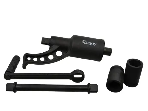 Spēka pastiprinātāja atslēga QL-68D ar 32, 33mm muciņām, melna