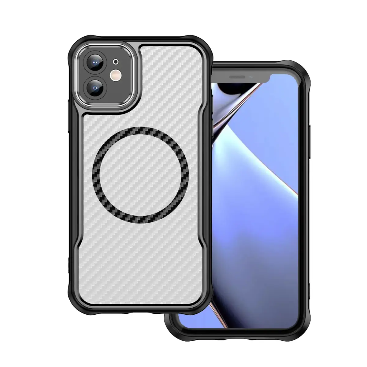 Defender Carbon Mag case for iPhone 11 black