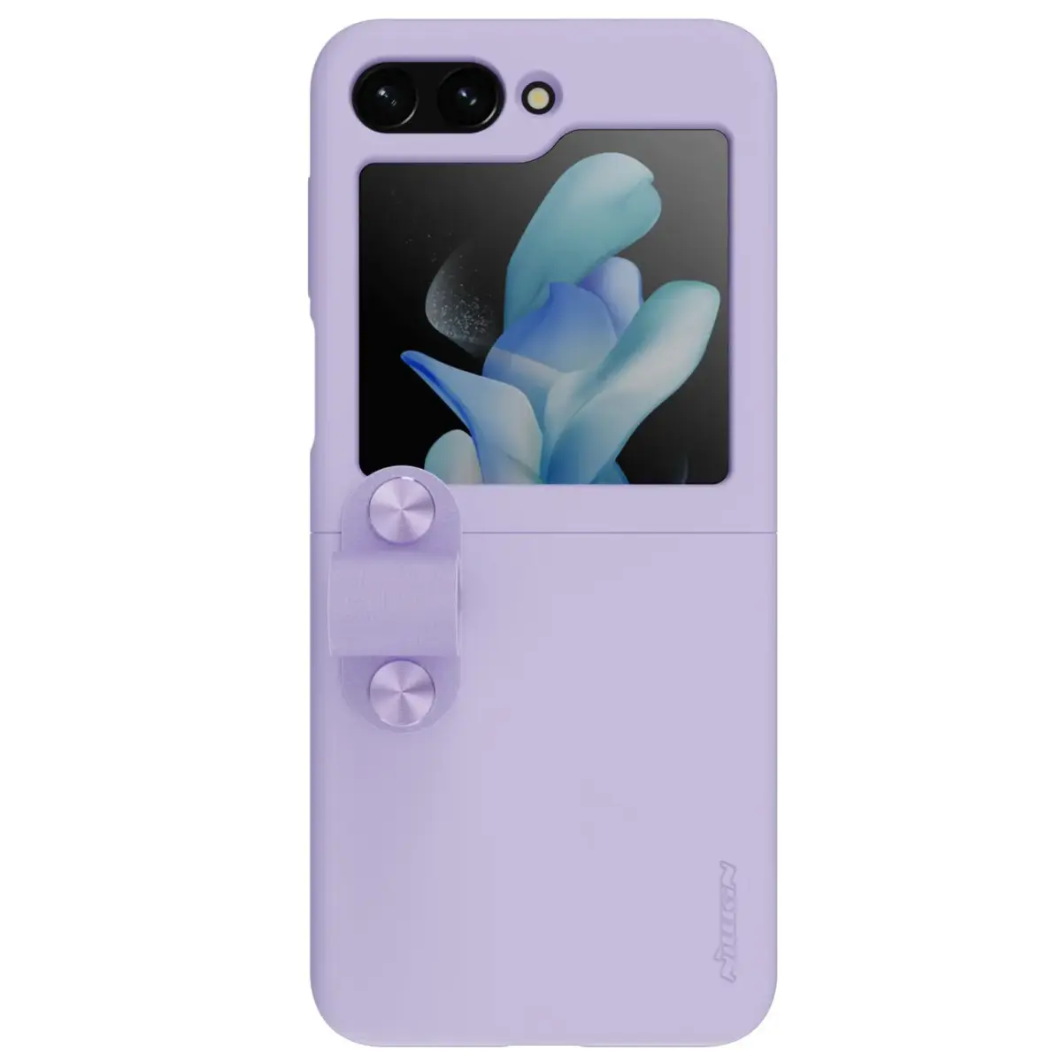 Nillkin Flex Flip Case with Hanger and Stand for Samsung Galaxy Z Flip 5 - Purple