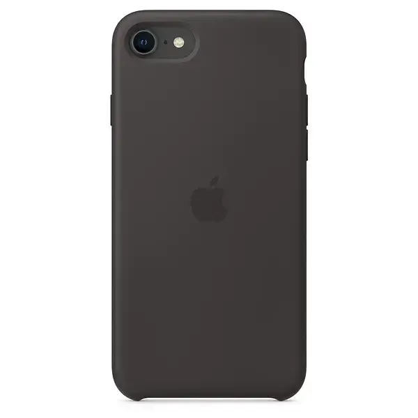 MXYH2ZM|A Apple Silicone Cover for iPhone 7|8|SE2020|SE2022 Black