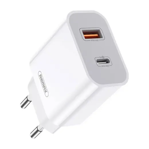 Зарядное устройство для телефона Remax RP-U68 USB-C | USB | 20 Вт белый