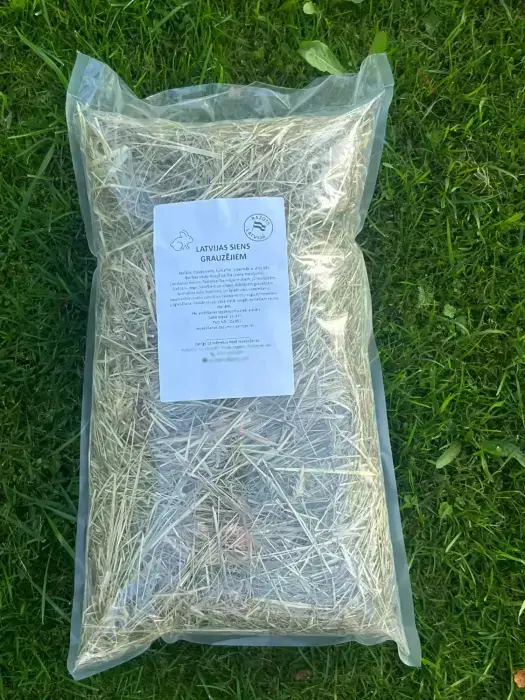 Latvijas siens Latvian Hay for Rodents