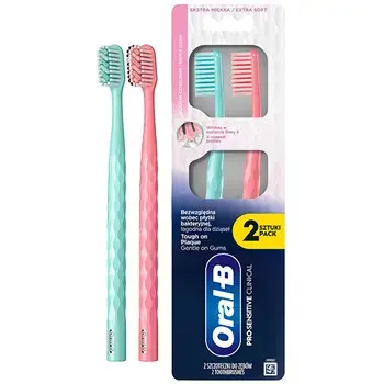 Oral B Pro Sensitive-Clinical Toothbrush - Toothbrush (2 pcs)
