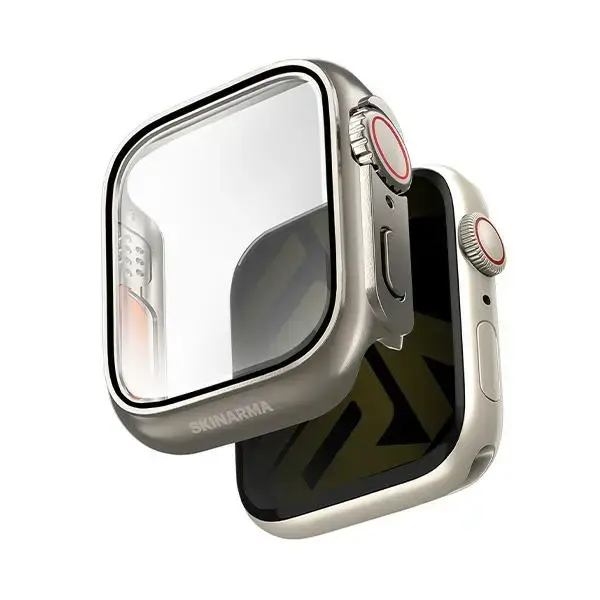 Skinarma case Gado Pro Apple Watch 41mm titanium