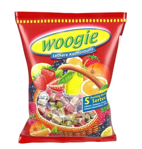 Košļājamās konfektes ar augļu garšu, 500g