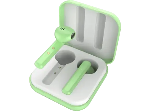 Ledwood TWS Airpods Bluetooth 5.0 Stereo Austiņas ar Mikrofonu Zaļas