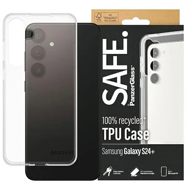 SAFE by PanzerGlass Sam S24+ S926 Hardcase przezroczysty|transparent SAFE95673