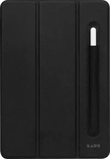 LAUT Huex Folio - protective case with holder for Apple Pencil for iPad Pro 11" 1|2|3|4G, iPad Air 10.9" 4|5G (black)