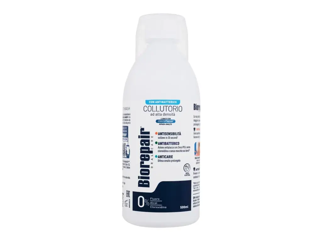Biorepair Antibacterial Mouthwash 3in1 Mouthwash 500 ml