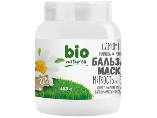 Bio Naturell, Bio Naturell, Chamomile, Hair Treatment Cream Mask, Softening, 480 g