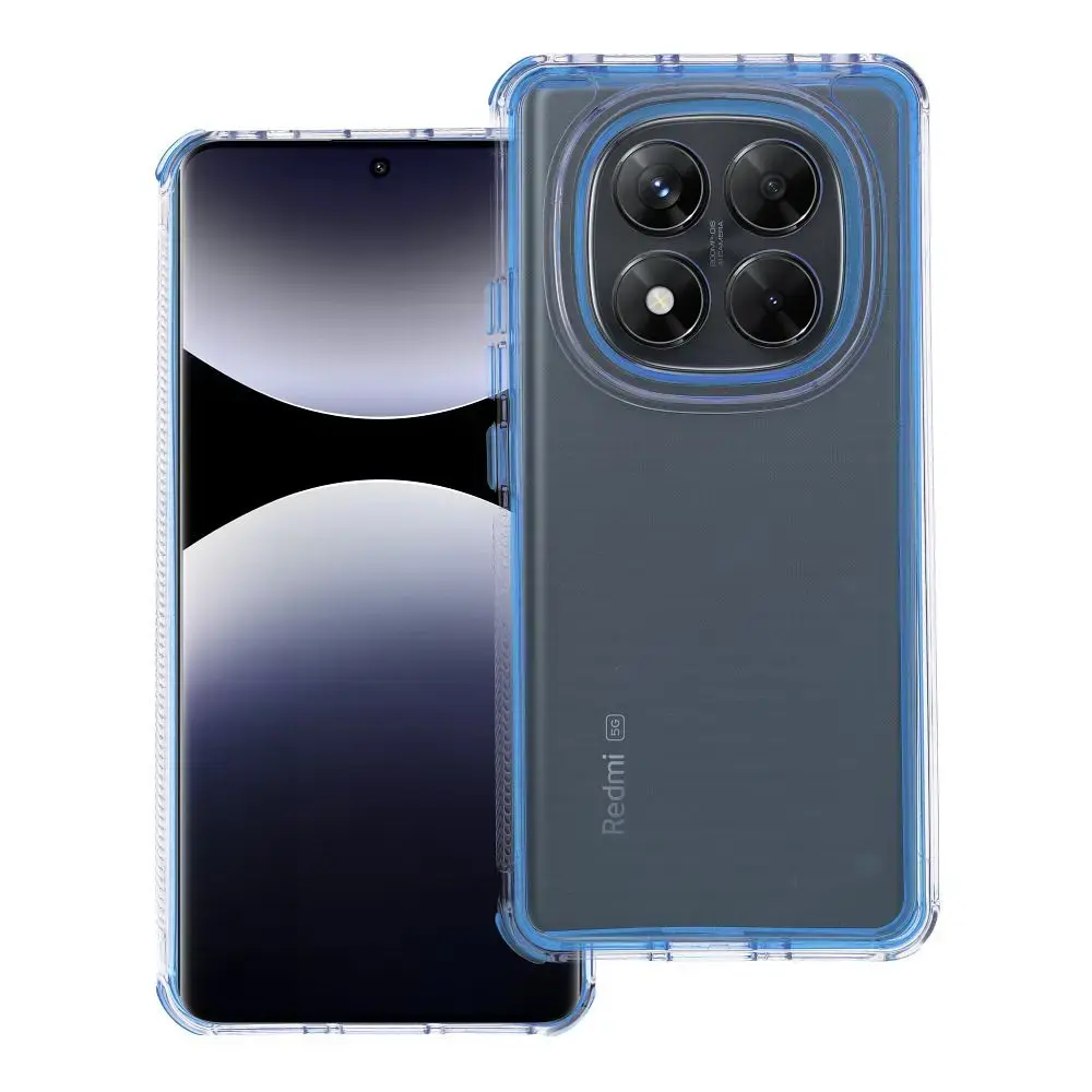 MATRIX CLEAR Case for XIAOMI Redmi Note 14 PRO 4G blue