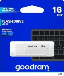 Goodram pendrive 16GB USB 2.0 UME2 white