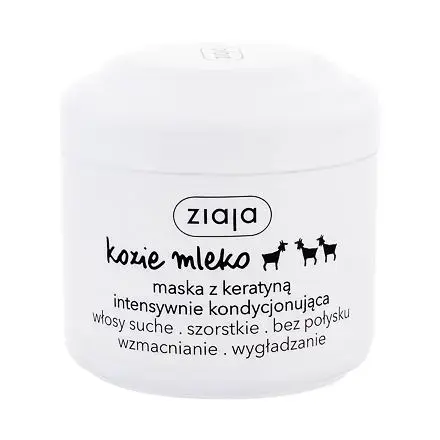 Ziaja Mask for Dry and Dull Hair with Keratin Goat's Milk 200 Ml