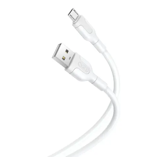 XO NB212 провод для передачи данных и зарядки | USB-A на Micro USB | 10.5W | 1m | белый