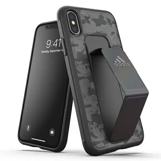 Adidas SP Grip Case CAMO iPhone X|Xs czarny|black 35022
