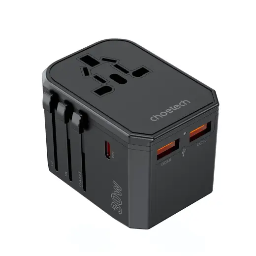 Choetech PD6041 зарядное устройство | 30W | PD | USB-C, USB-A | черное