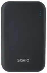 SAVIO ārējais akumulators (powerbank) | 10 000 mAh | 10W | PD | melns