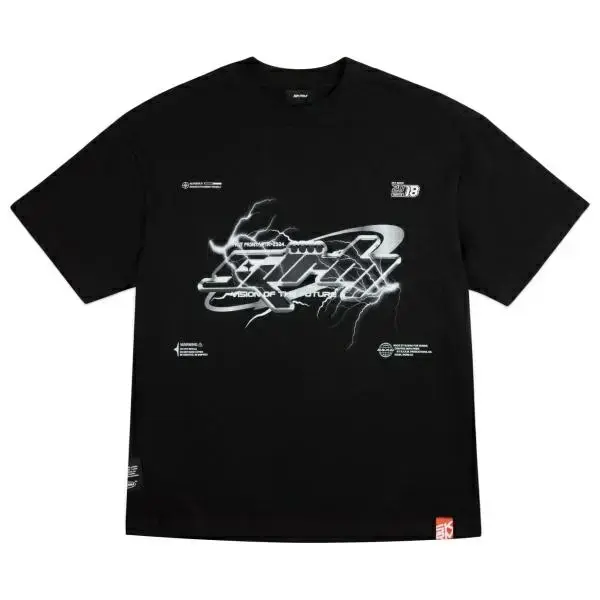 Skinarma T-Shirt Bolt M czarny|black
