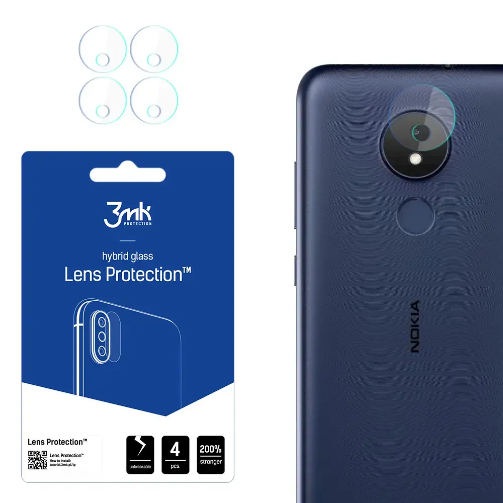 Nokia C21 - 3mk Lens Protection™ screen protector